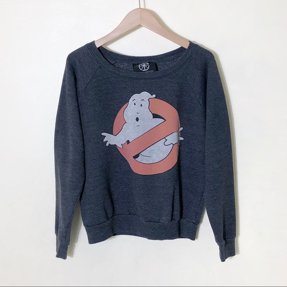 Recycled Karma Tops - Recycled Karma Retro “Ghostbusters” Sweatshirt